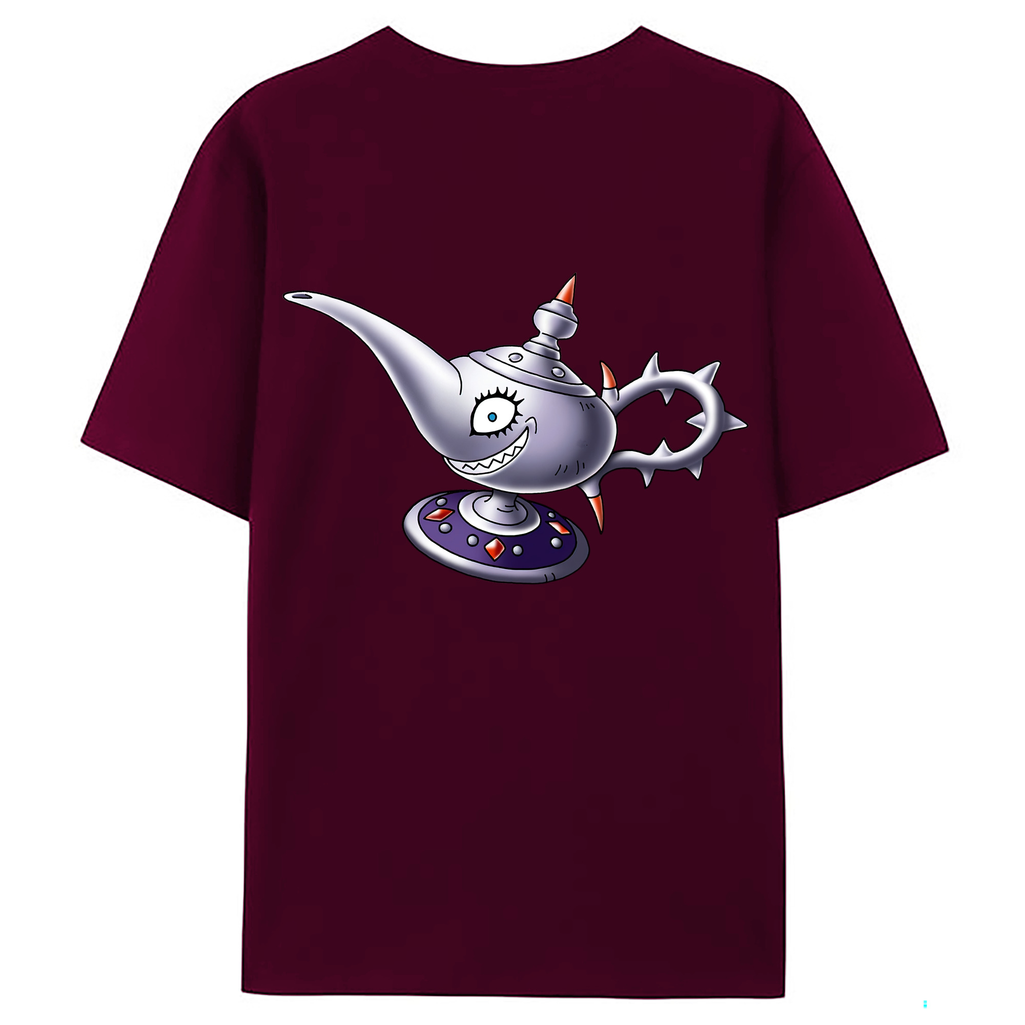 （画像用） ドラゴンクエスト Doragon Kuesuto Dragon Quest レディース半袖Tシャツ(バックプリント)